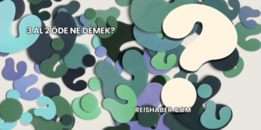 3 Al 2 Öde Ne Demek?