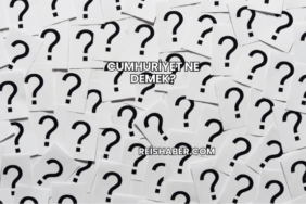 Cumhuriyet Ne Demek?