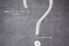 İngilizcede Zenci Ne Demek?