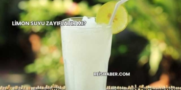 Limon Suyu Zayıflatır mı?