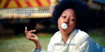 Sakız Çiğnemek Zayıflatır mı?