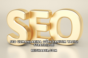 SEO Uzmanlarına Göre Tanıtım Yazısı Stratejileri